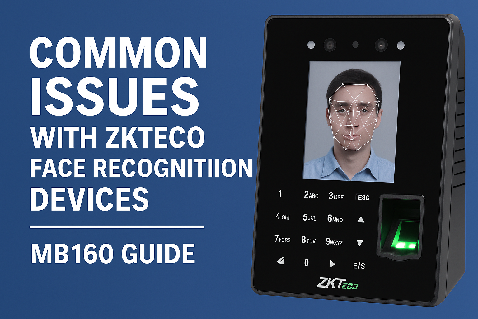 Common Issues Faced with Face Recognition Attendance Devices